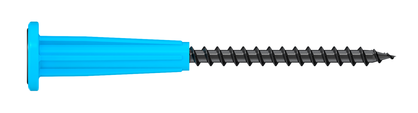 Simpson Strong-Tie SDPW14312MB Strong-Drive® SDPW™ DEFLECTOR Screw — 0.140 in. x 3-1/2 in. T25, 6-Lobe, E-Coat® (500-Qty) (Pack of 40)