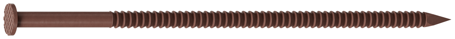 Simpson Strong-Tie S16SNDR5 Painted Siding Nail — 3-1/2 in. x .120 in. Type 304 Stainless Steel, Redwood (5 lb.)