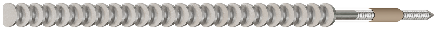 Simpson Strong-Tie T12A237T31 31°–34° Paper Tape, Clipped Head, Ring-Shank Nail — 2-3/8 in. Type 316 (1000-Qty)