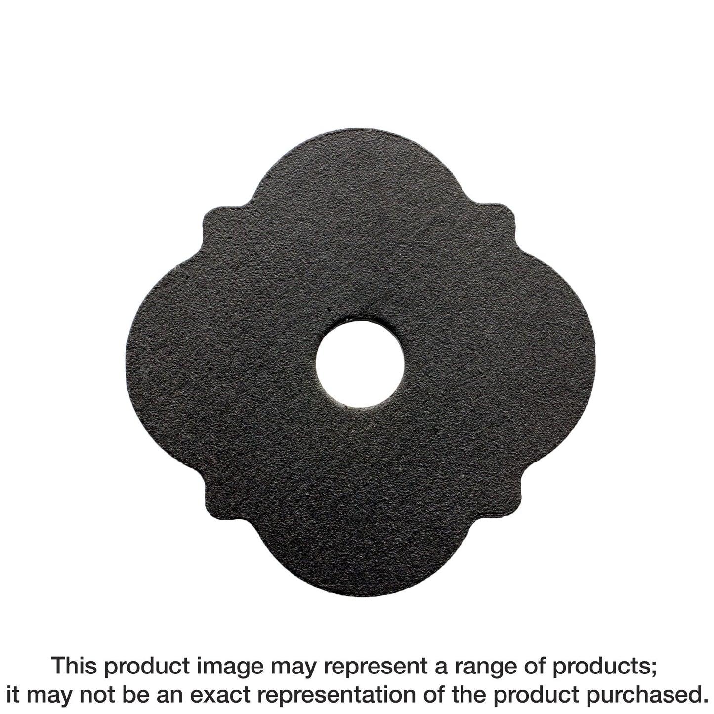 Simpson Strong-Tie APDMW56 Outdoor Accents® Mission Collection® ZMAX®, Black Powder-Coated Decorative Washer (Pack of 24)