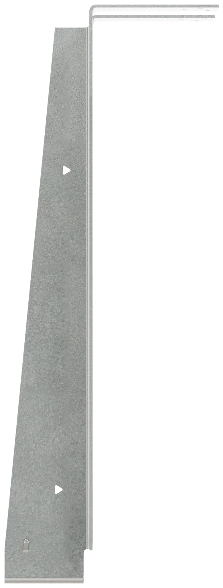 Simpson Strong-Tie DHU3.56/18TF DHUTF Top-Flange Drywall Hanger for 3-1/2 in. x 18 in. Engineered Wood with SDS Screws (Pack of 180)