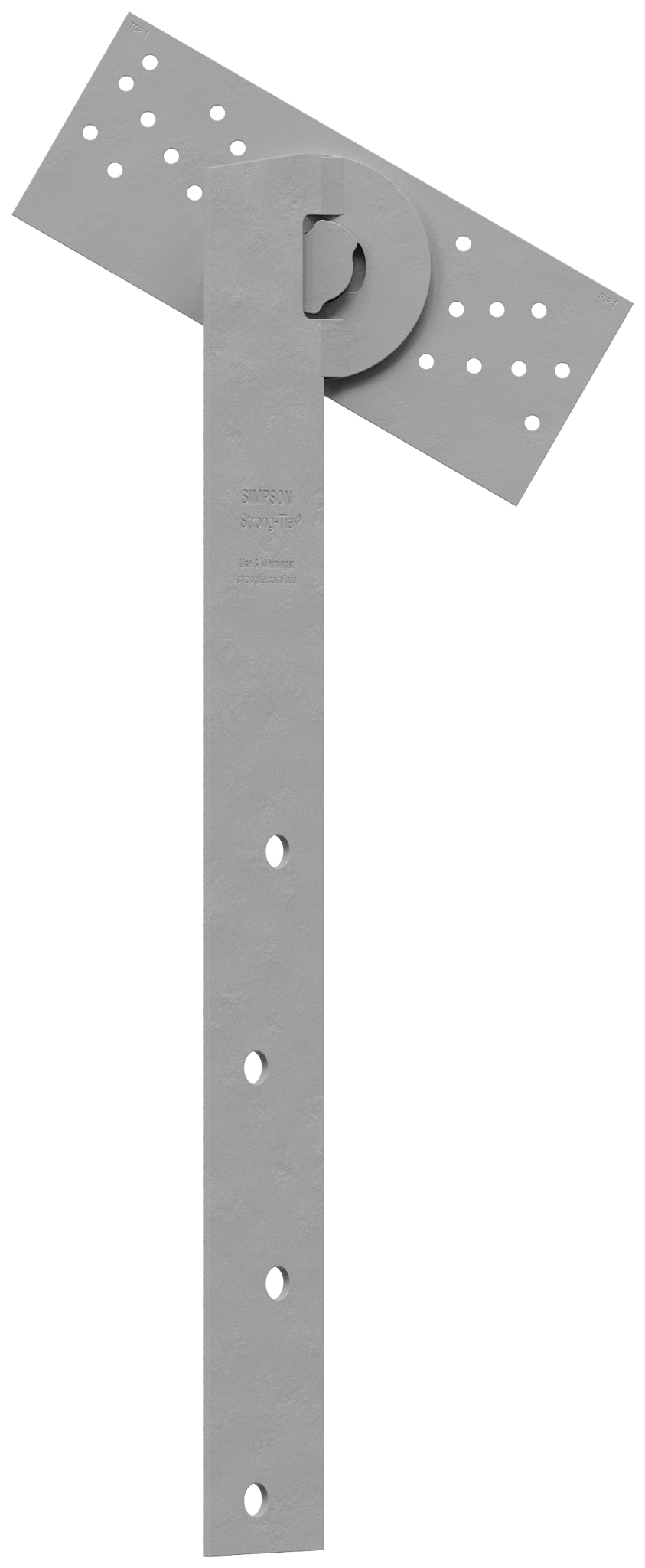 Simpson Strong-Tie FGTRHL FGTR Face-Mount Retrofit Girder Tiedown, Left Corner Hip