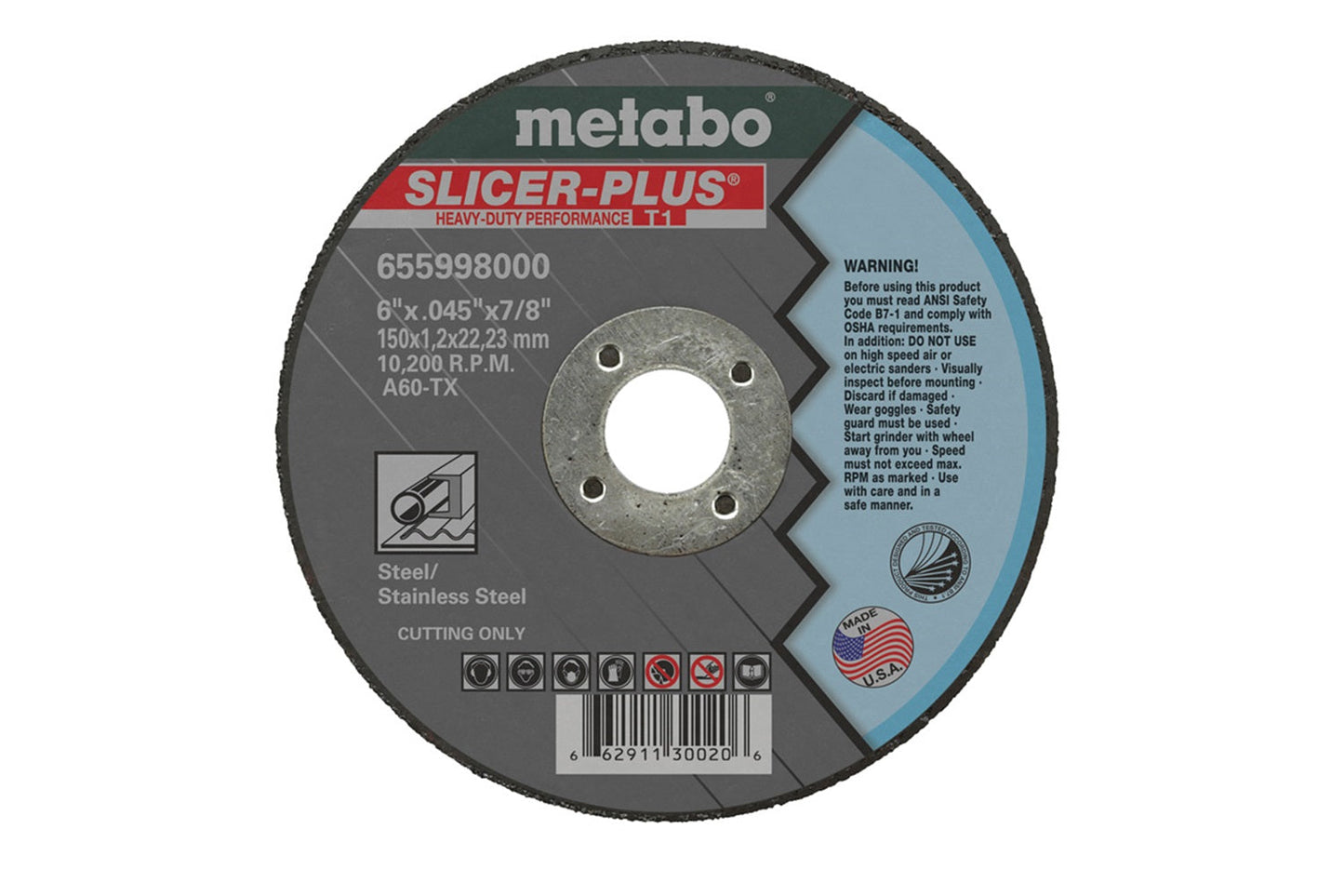 Metabo 655998000 6" Slicer Plus Blade