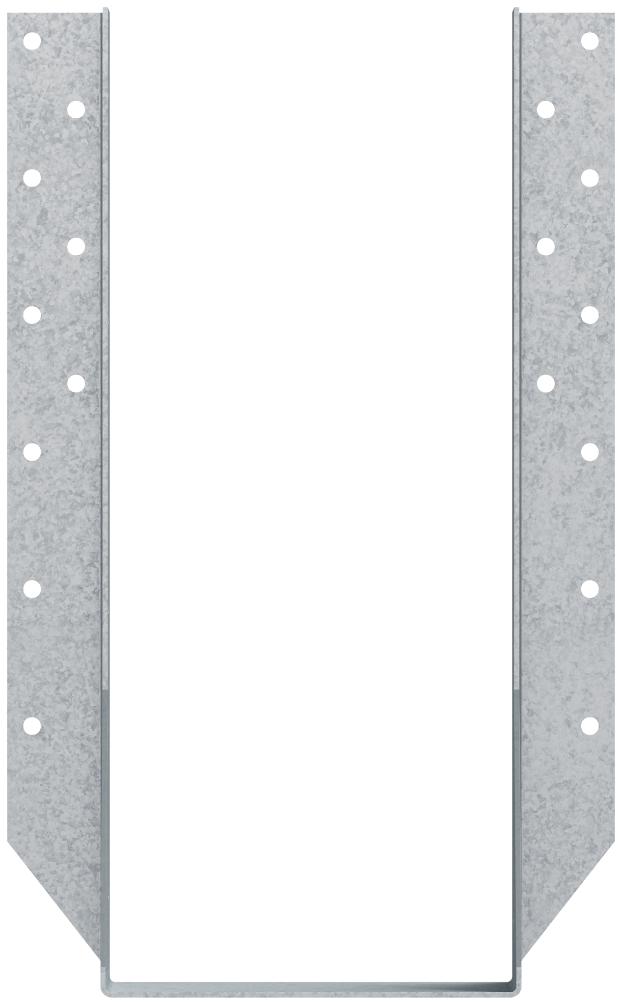 Simpson Strong-Tie HU314-2 HU Galvanized Face-Mount Joist Hanger for Double 3x14