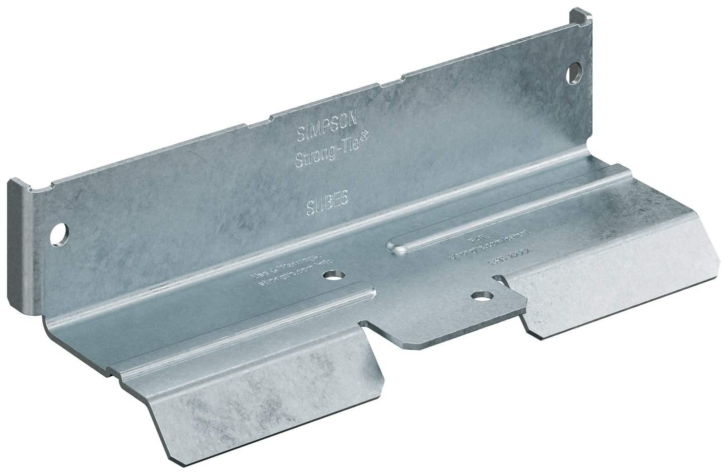 Simpson Strong-Tie SUBE6-R50 SUBE Bridging Connector for 6-in. Stud (Qty-50)