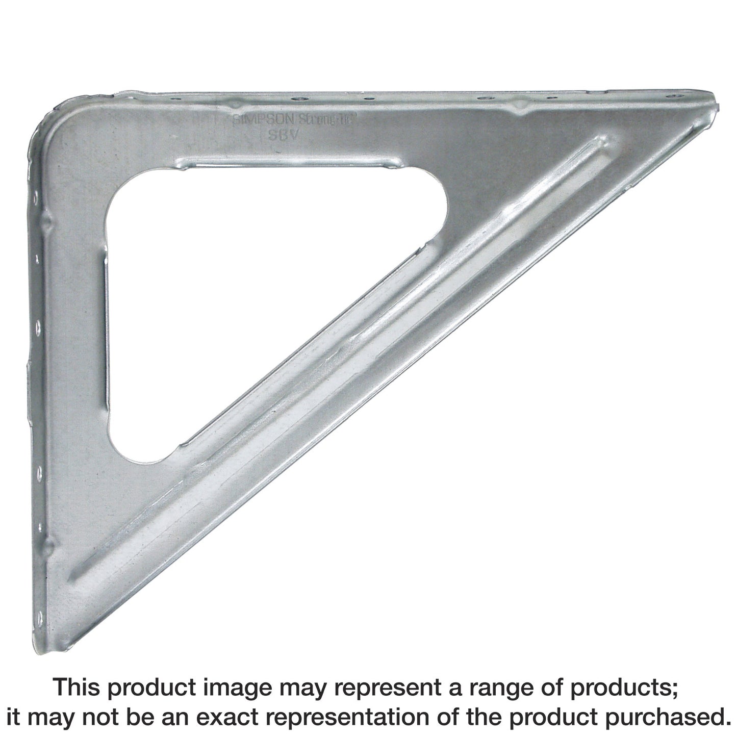 Simpson Strong-Tie SBV SBV 9 in. X 11 in. 16-Gauge Galvanized Shelf Bracket (Pack of 24)