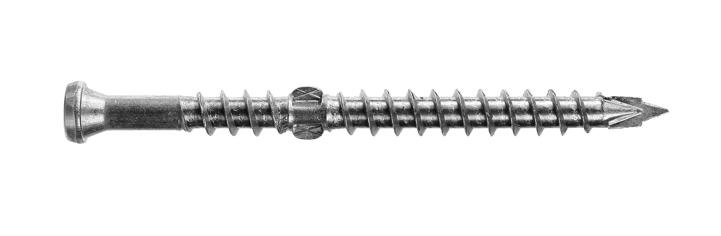 Simpson Strong-Tie DHPDSS212R350 Deck-Drive™ DHPD HARDWOOD Screw — #10 x 2-1/2 in. Type 305 (350-Qty) (Pack of 6)
