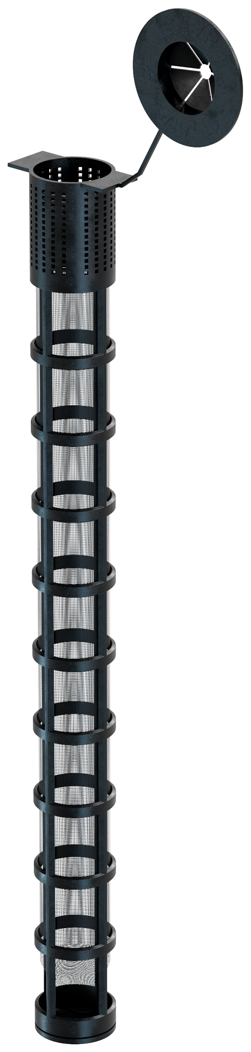 Simpson Strong-Tie EWS6210P Opti-Mesh 10 in. Epoxy Adhesive Plastic Screen Tube for 5/8 in. Rod for ET-3G™