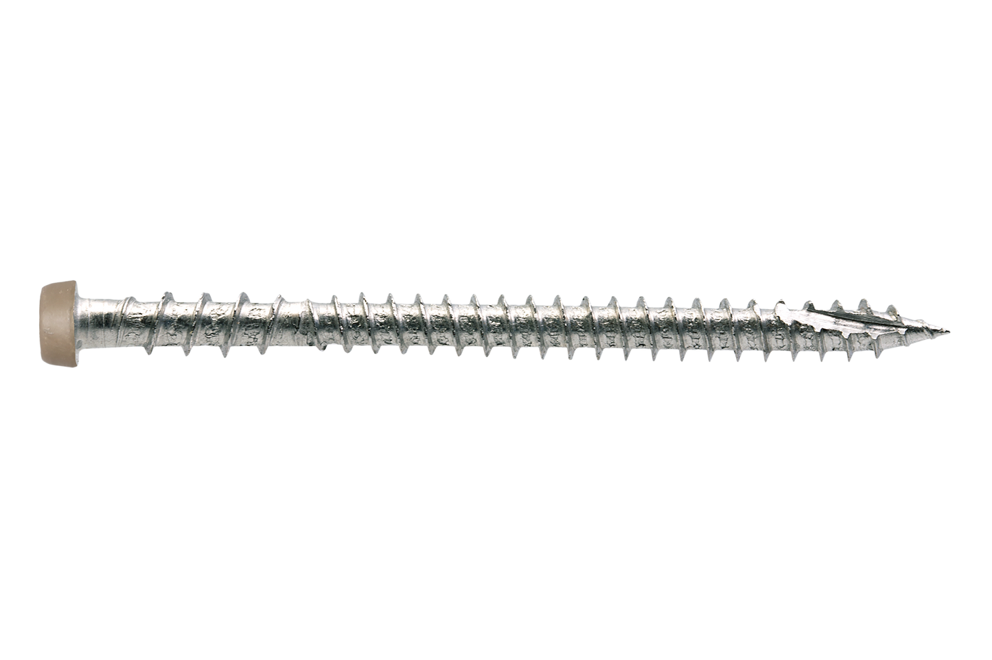 Simpson Strong-Tie DCU234TNR350 Deck-Drive™ DCU COMPOSITE Screw — #10 x 2-3/4 in. T20, Quik Guard®, Tan (350-Qty)