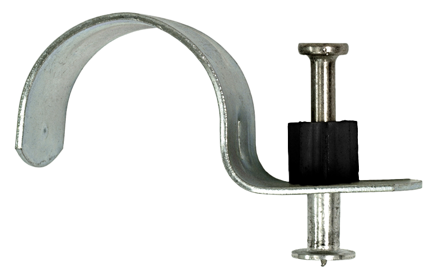 Simpson Strong-Tie PCC75-DP100 PCC Powder-Actuated Conduit Clip 3/4-in. EMT with 1-in. Pin (50-Qty)