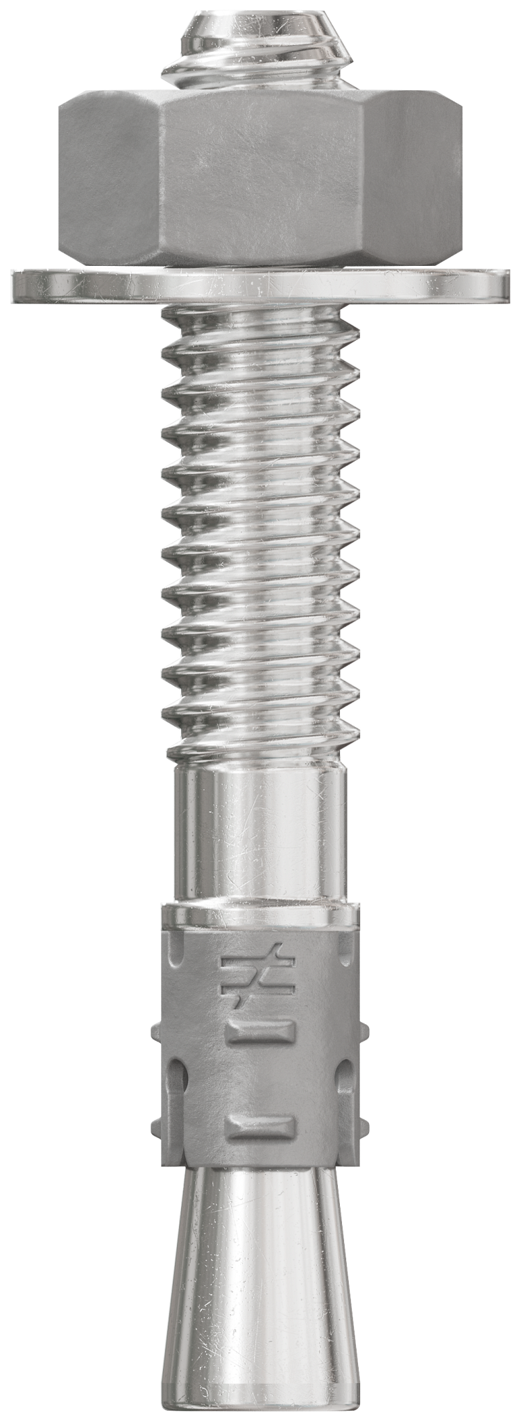 Simpson Strong-Tie STB2-25134S4F100 Strong-Bolt® 2 — 1/4 in. x 1-3/4 in. Type 304 Stainless-Steel Wedge Anchor, Fully Assembled (100-Qty) (Pack of 420)