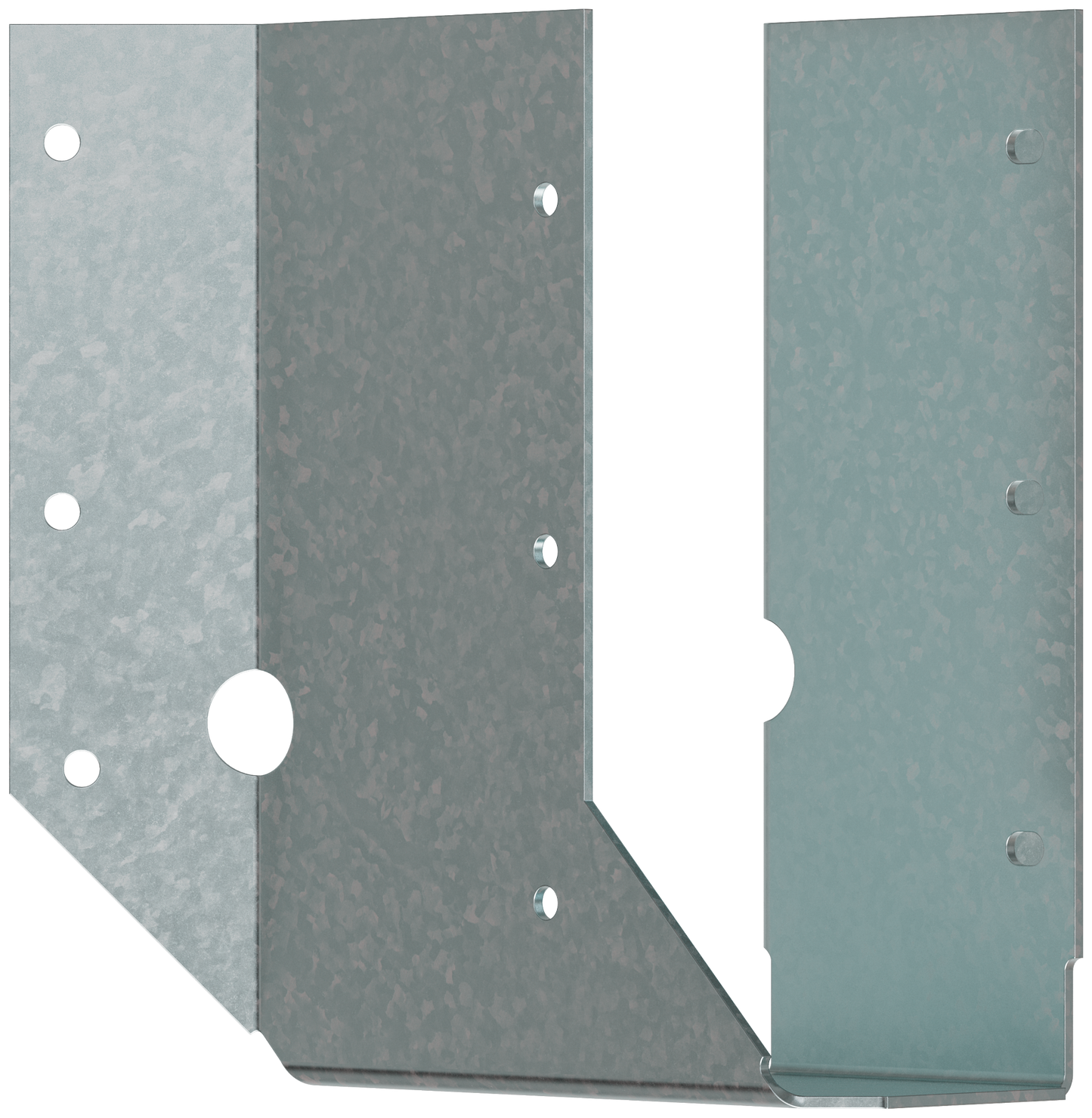 Simpson Strong-Tie SUR26 SUR Galvanized Joist Hanger for 2x6, Skewed Right (Pack of 25)
