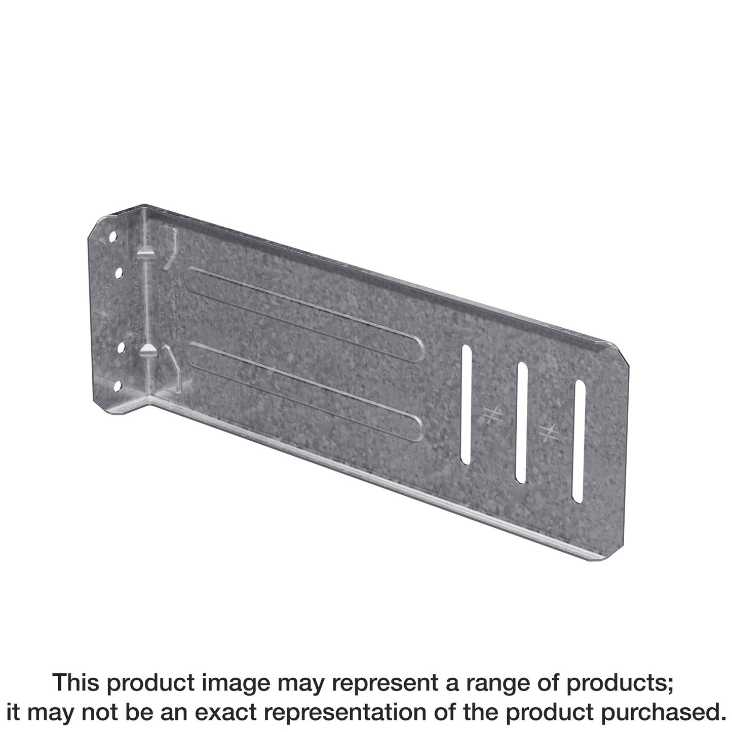 Simpson Strong-Tie SCB45.5-KT SCB™ 5-1/2 in. 16 ga. Bypass Framing Slide-Clip Connector w/ Screws (25-Qty) (Pack of 144)