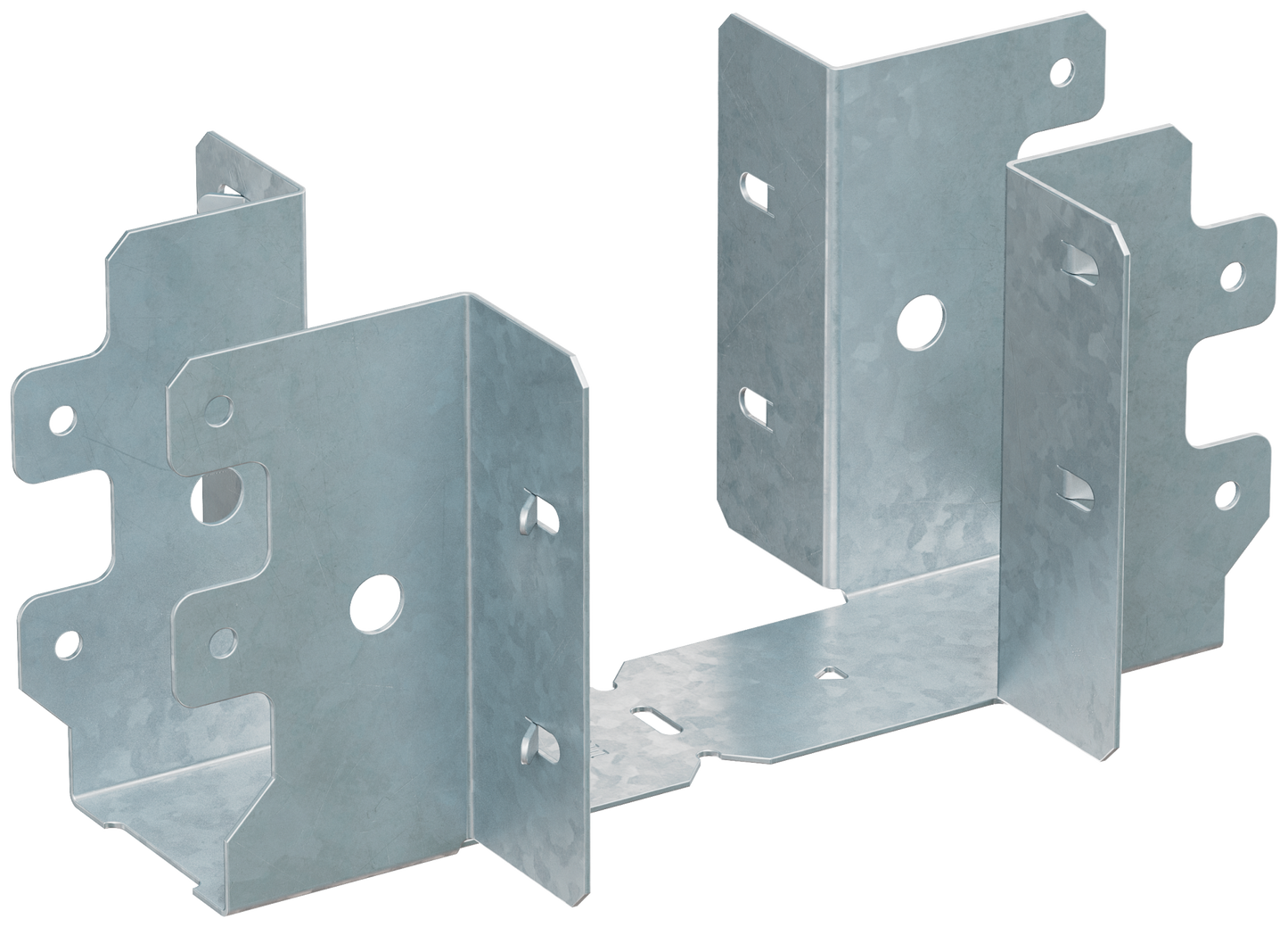 Simpson Strong-Tie PFUDS24 PFUD™ 20-Gauge Post-Frame Under-Saddle Hanger for 2x4 Joist and 2-Ply Truss