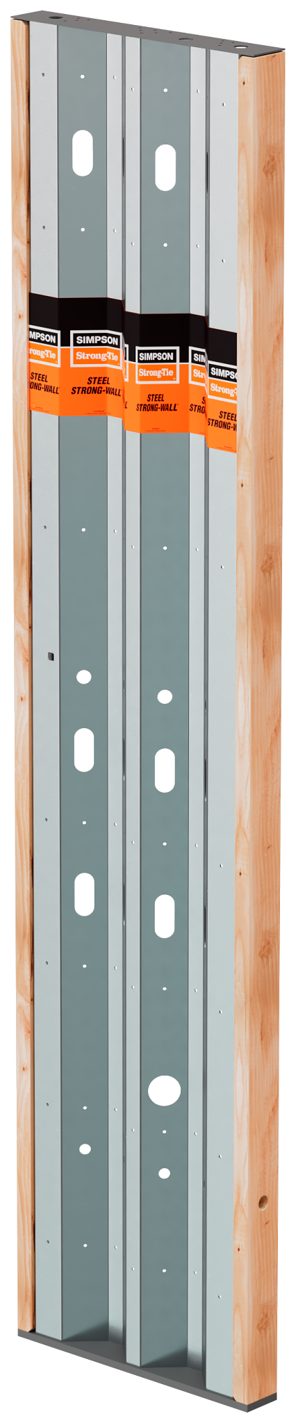 Simpson Strong-Tie SSW24X9 24 in. x Nominal 9 ft. Steel Strong-Wall® Shearwall