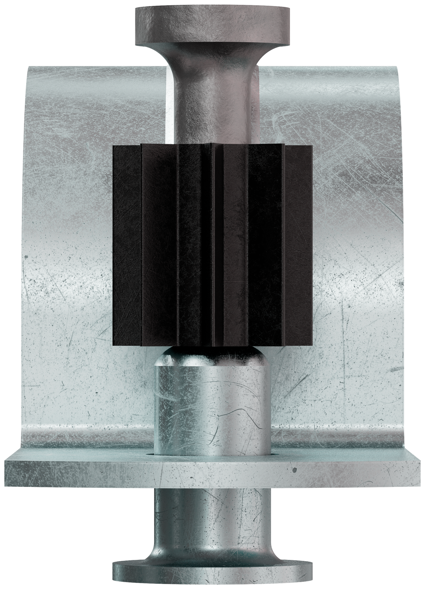 Simpson Strong-Tie PCC75-DP100 PCC Powder-Actuated Conduit Clip 3/4-in. EMT with 1-in. Pin (50-Qty) (Pack of 10)