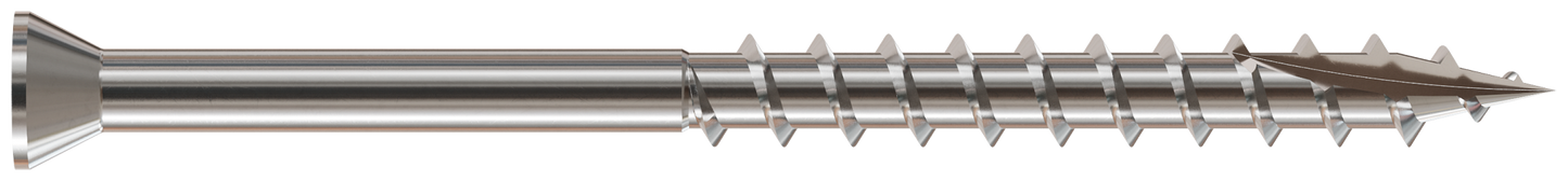 Simpson Strong-Tie S07C225PAK Trim-Head Screw, Square Drive — #7 x 2-1/4 in. #1 SQ, Type 305 (350-Qty) (Pack of 600)