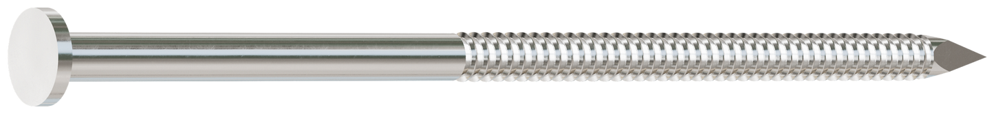 Simpson Strong-Tie S40ACNB Common Nail, Annular Ring Shank — 5-in. x .203-in. Type 304 Stainless Steel (25 lb.) (Pack of 64)