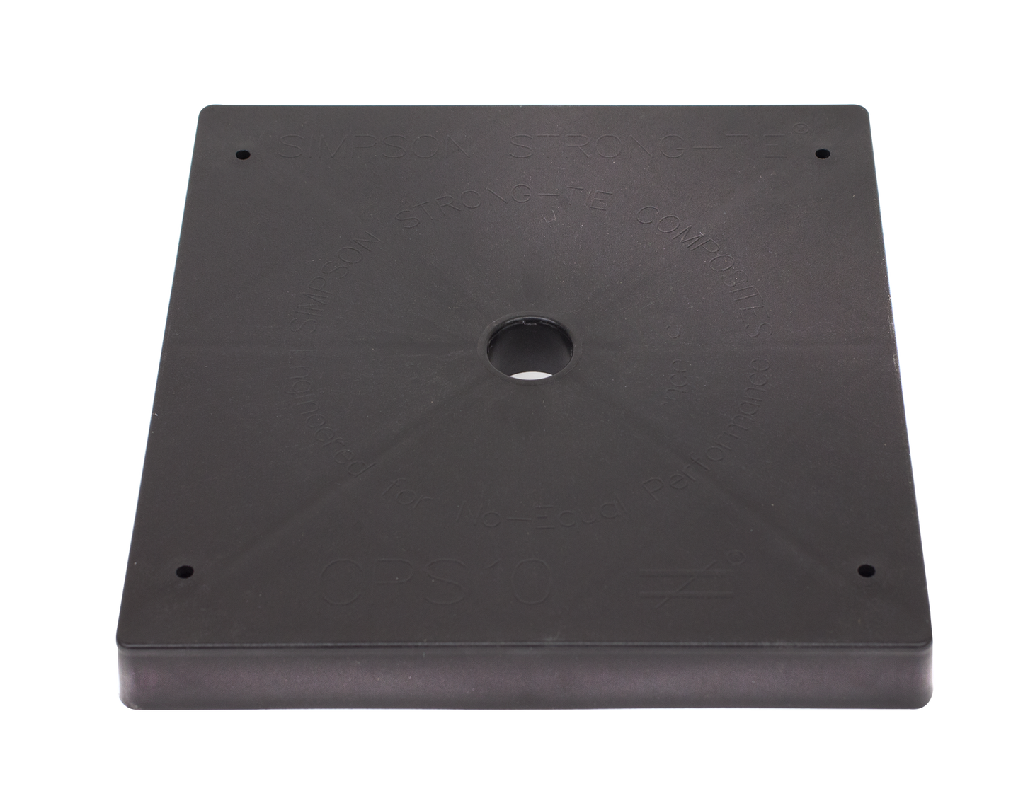 Simpson Strong-Tie CPS10 CPS Composite Plastic Standoff for 10x10 (Pack of 10)