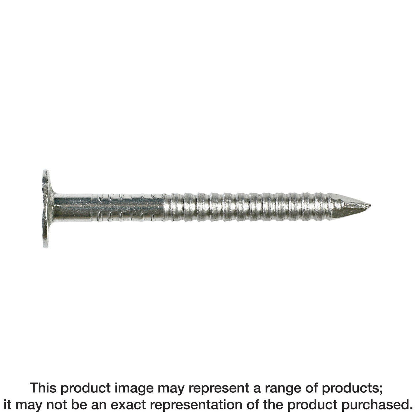 Simpson Strong-Tie S510ARN5 Roofing Nail, Annular Ring Shank — 1-3/4-in. x .131-in. Type 304 Stainless Steel (5 lb.) (Pack of 300)