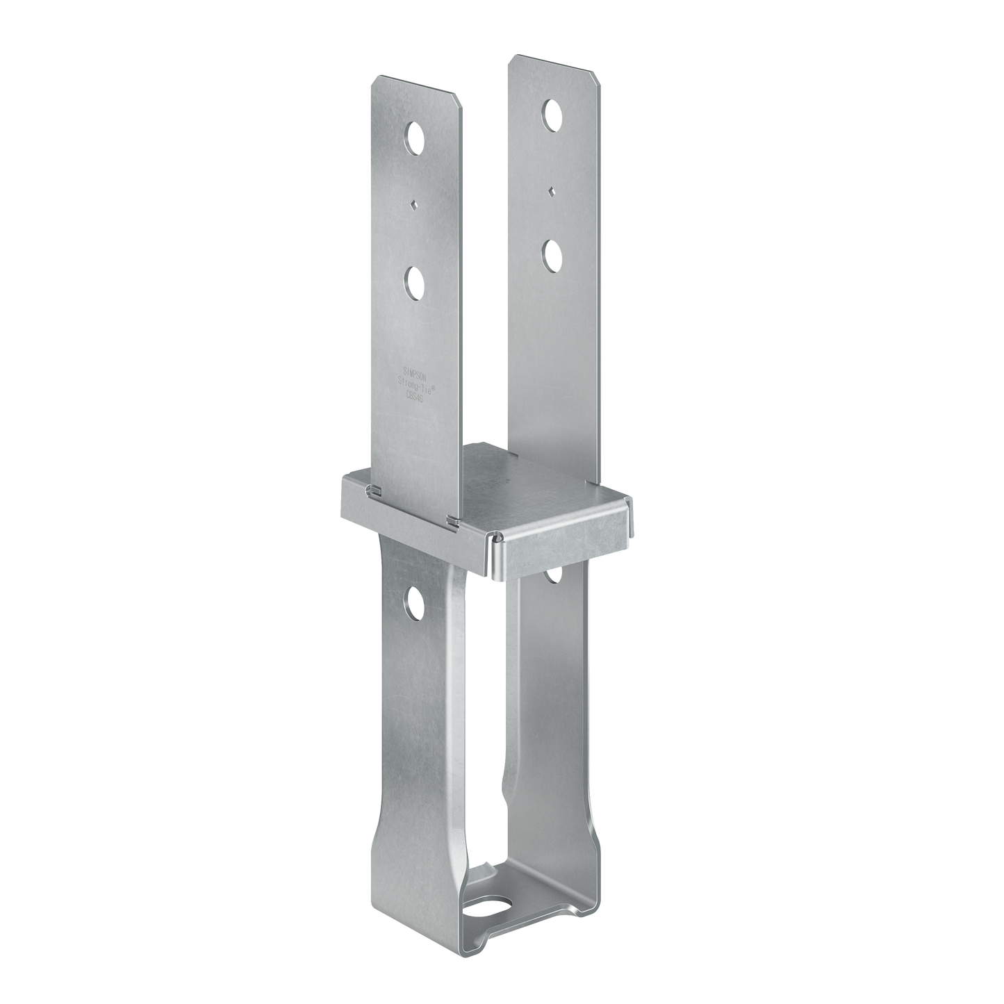 Simpson Strong-Tie CBS46 CBS Galvanized Standoff Column Base for 4x6