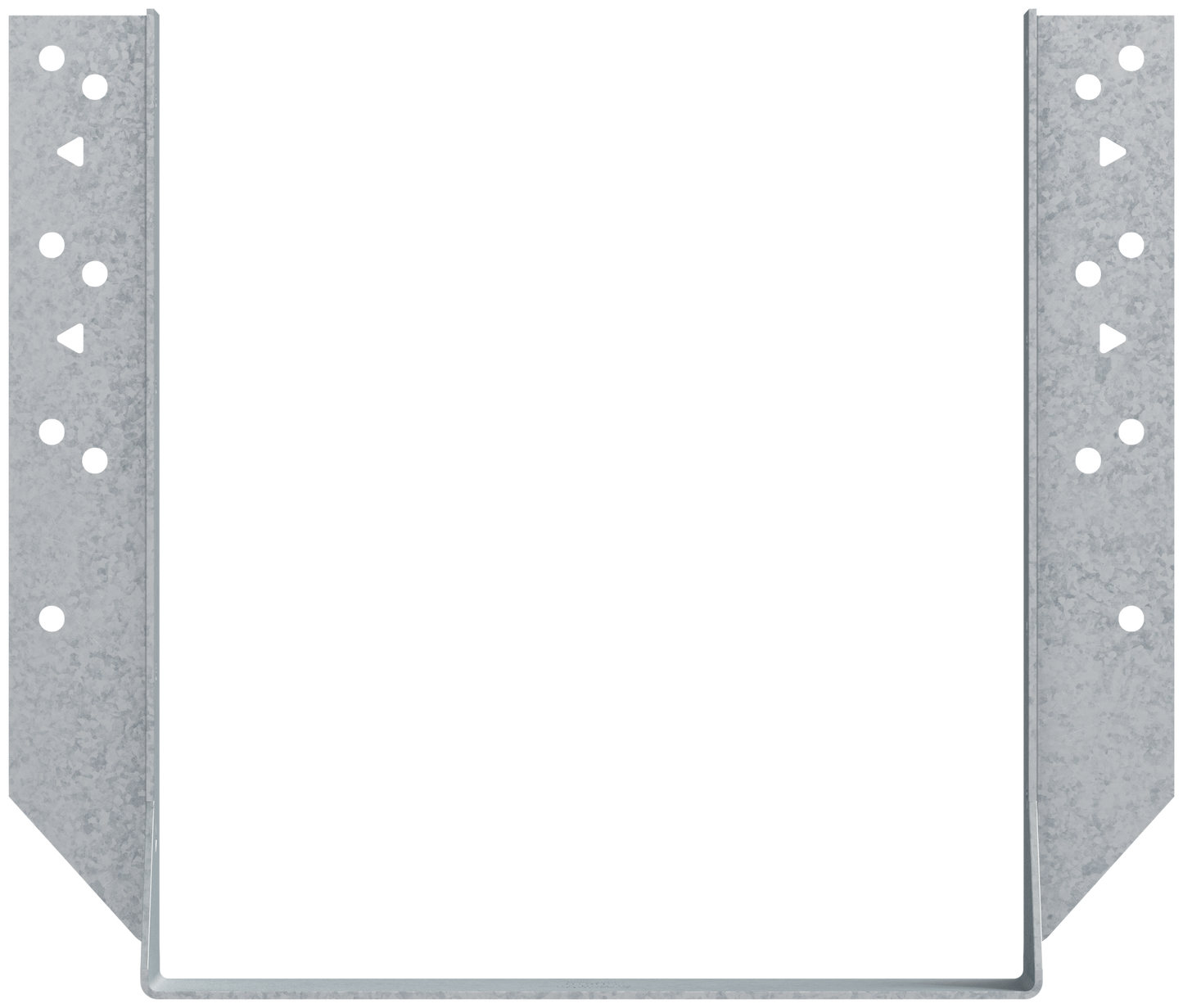 Simpson Strong-Tie HU810 HU Galvanized Face-Mount Joist Hanger for 8x10