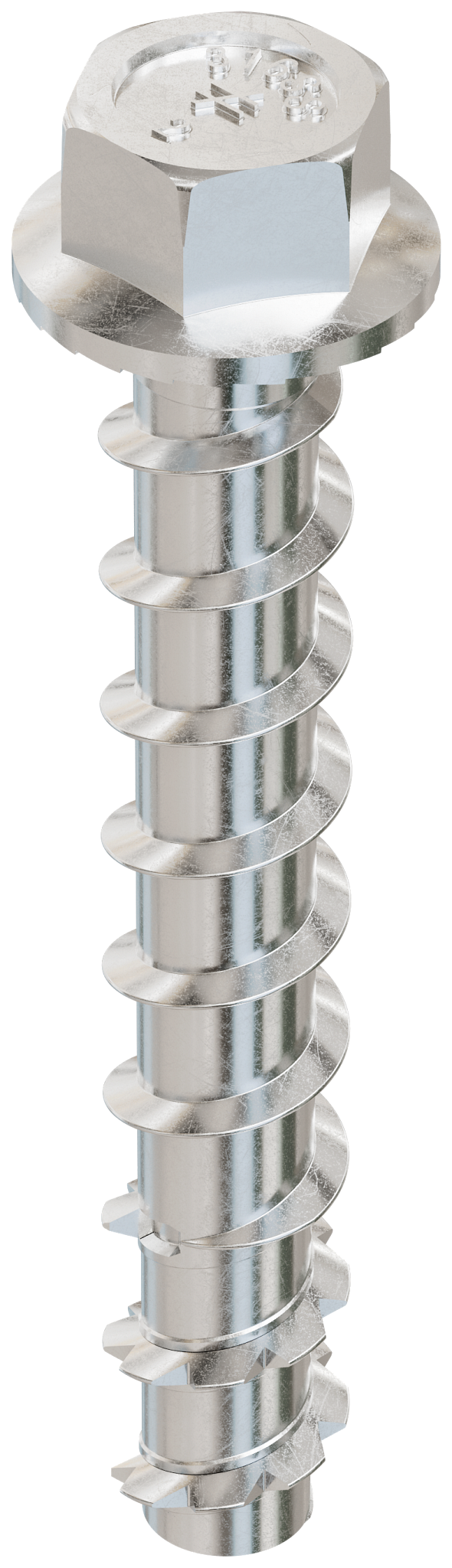 Simpson Strong-Tie THDC25200H6SS Titen HD® 1/4 in. x 2 in. Type 316 Stainless-Steel Heavy-Duty Screw Anchor (50-Qty)