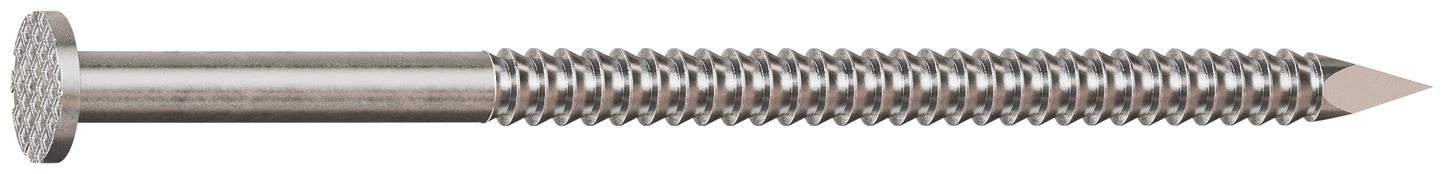 Simpson Strong-Tie S8PTD5 Preservative-Treated Wood Decking Nail, Ring Shank — 2-1/2 in. x .120 in. Type 304 (5 lb.) (Pack of 6)