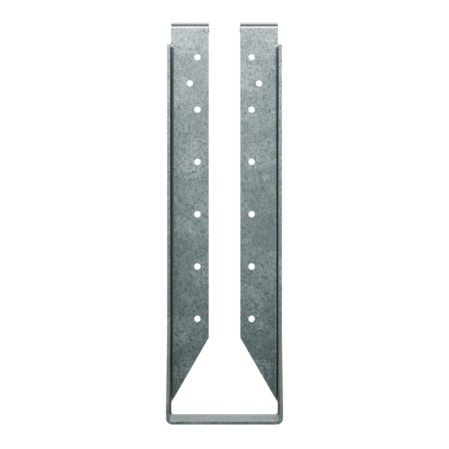 Simpson Strong-Tie HUC414-2 HUC Galvanized Face-Mount Concealed-Flange Joist Hanger for Double 4x14