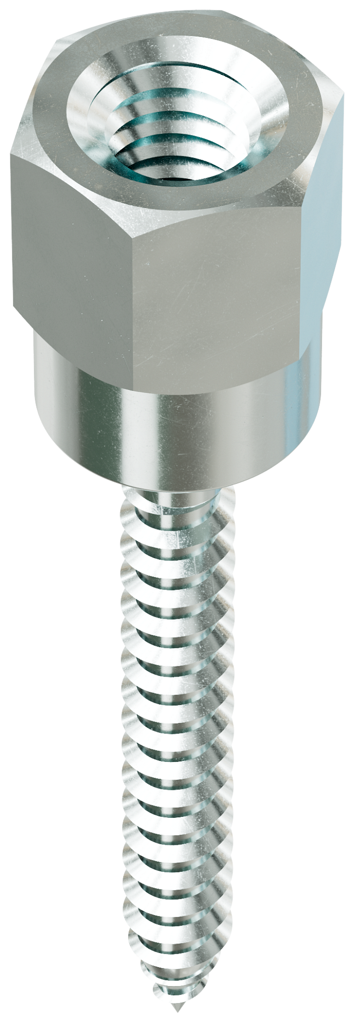 Simpson Strong-Tie RWV37200 Wood Rod Hanger 1/4 in. x 2 in. Vertical Threaded Anchor for 3/8 in. Rod (25-Qty) (Pack of 980)