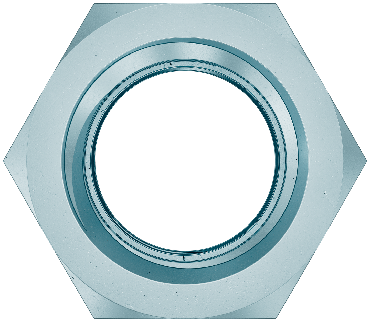 Simpson Strong-Tie CNW5/8-5/8-OST CNW 5/8 in. to 5/8 in. Oversized Thread Coupler Nut with Witness® Hole