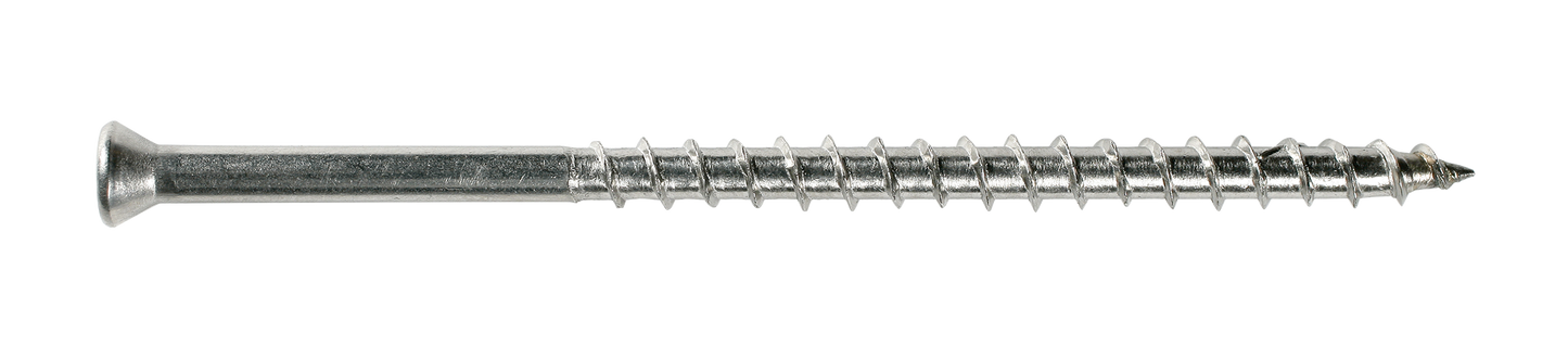 Simpson Strong-Tie S07225FT1WH01 Trim-Head Screw, 6-Lobe Drive — #7 x 2-1/4 in. T-15 Type 305, White 01 (1 lb.)