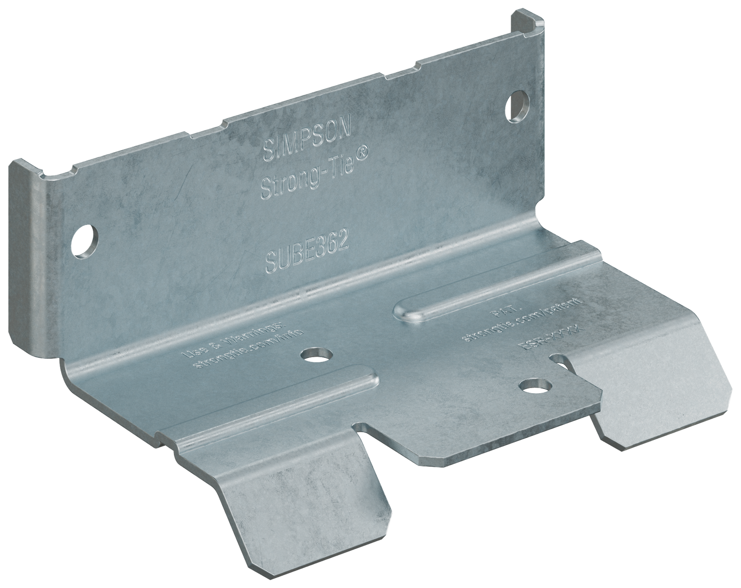 Simpson Strong-Tie SUBE362-R100 SUBE Bridging Connector for 3-5/8-in. Stud (Qty-100)
