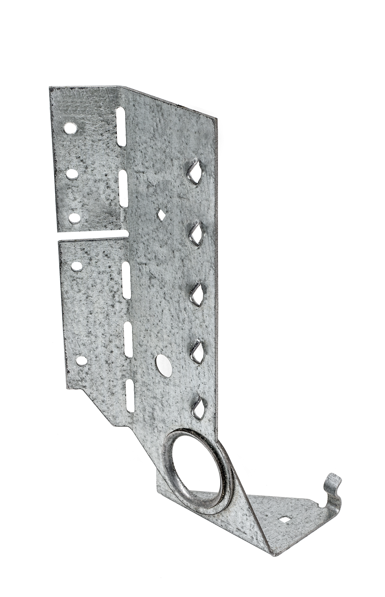 Simpson Strong-Tie LSSJ26RZ LSSJ® ZMAX® Face-Mount Adjustable Light Slopeable/Skewable Jack Hanger for 2x6, Right
