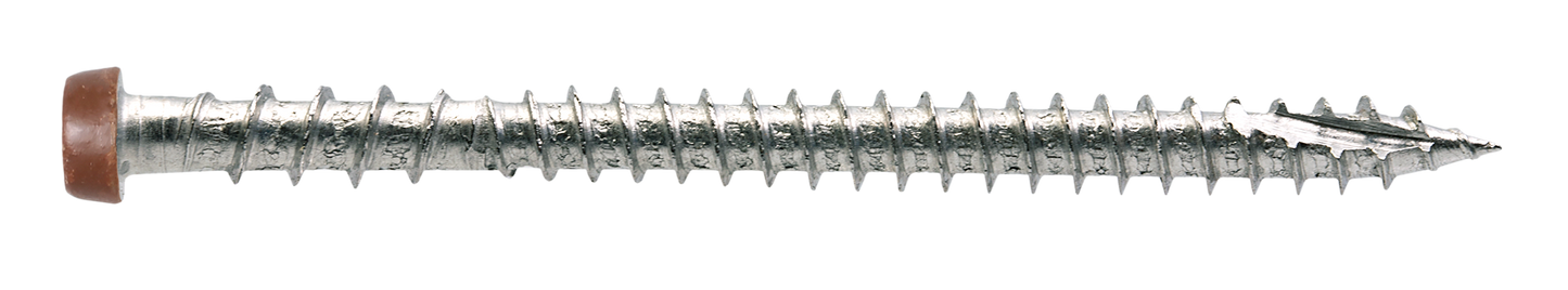 Simpson Strong-Tie DCU234P316TN01 Deck-Drive™ DCU COMPOSITE Screw — #10 x 2-3/4 in. T20, Type 316, Tan 01 (350-Qty)