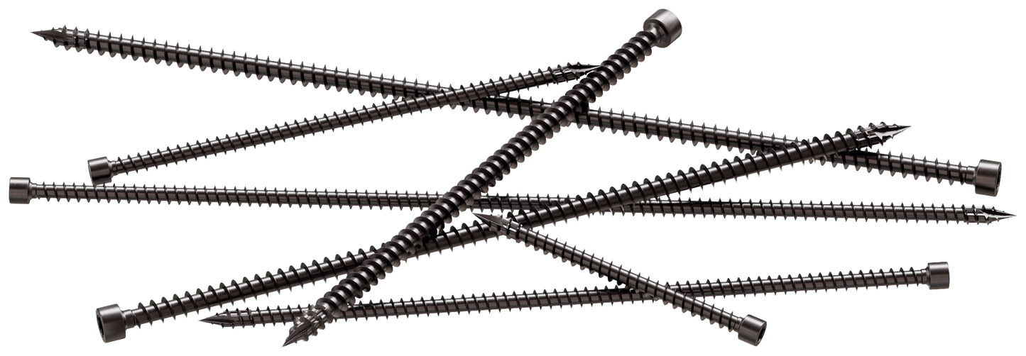Simpson Strong-Tie SDCFC10X320 Strong-Drive® SDCFC TIMBER-CFC Screw — 0.390 in. x 12-1/2 in. T50, E-Coat® (150-Qty) (Pack of 39)