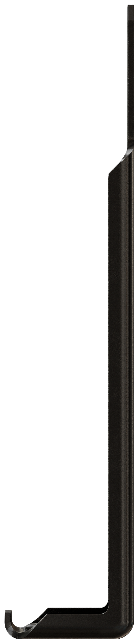 Simpson Strong-Tie DTT1PC Outdoor Accents® DTT1PC ZMAX®, Black Powder-Coated Deck Tension Tie for 2x