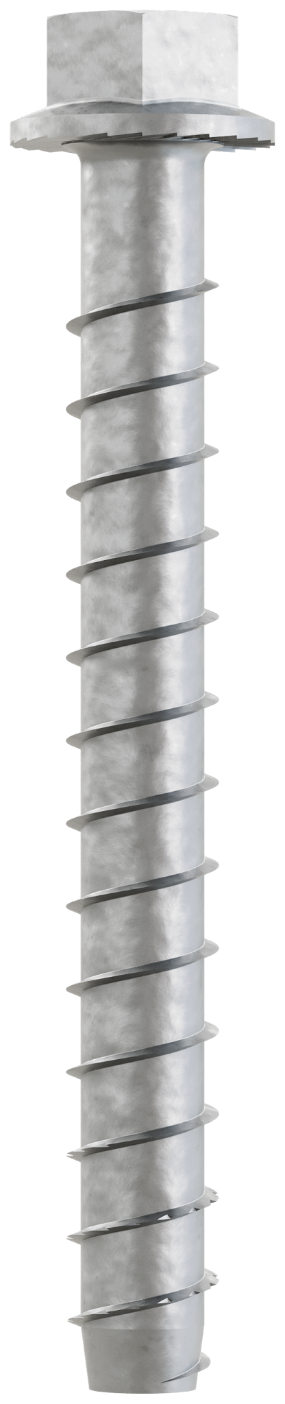 Simpson Strong-Tie THDB62600HMGF1 Titen HD® 5/8 in. x 6 in. Mechanically Galvanized Heavy-Duty Screw Anchor (Pack of 3150)