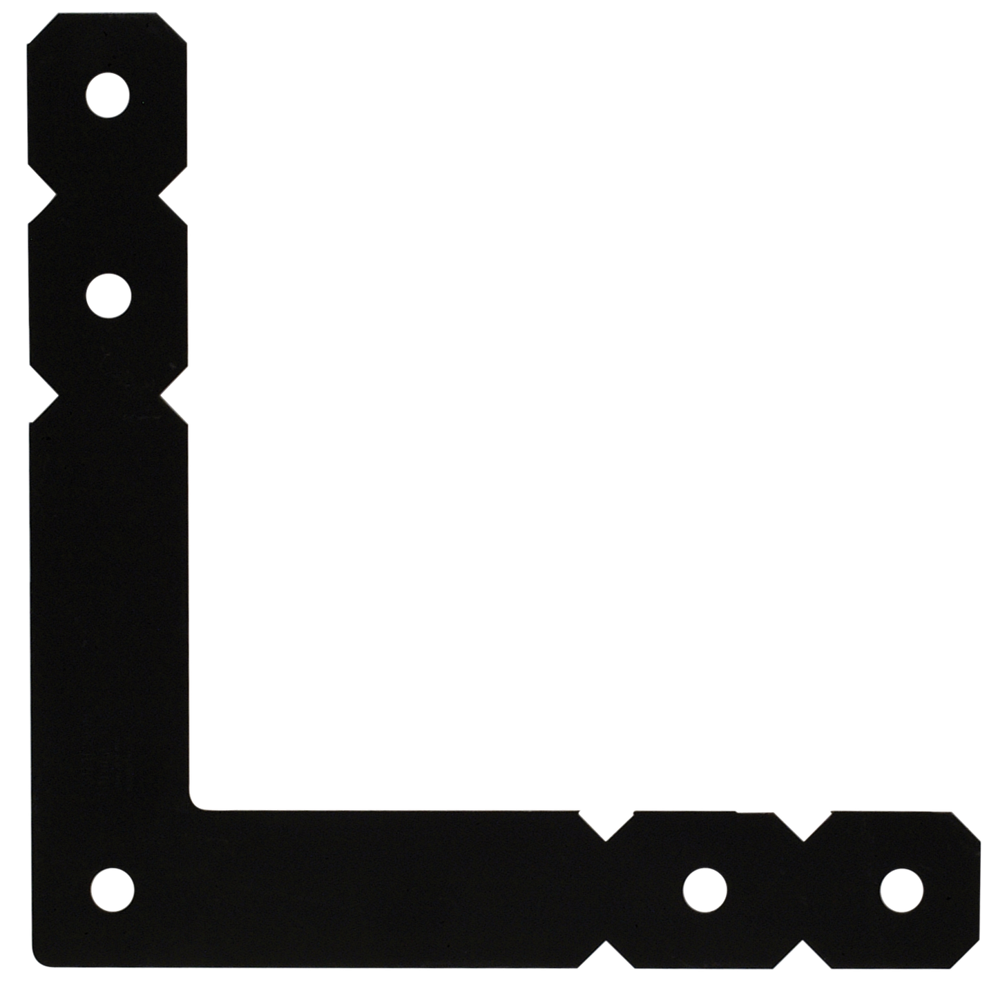 Simpson Strong-Tie OL OL 12 in. x 12 in. Black Powder-Coated Ornamental L Angle (Pack of 1000)