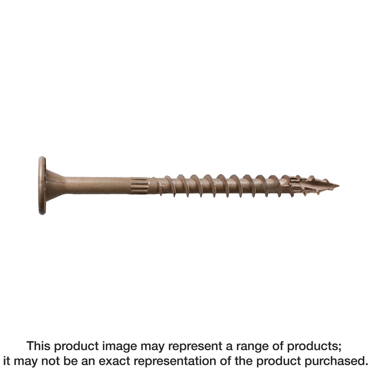 Simpson Strong-Tie SDWS22500DB-RP1 Strong-Drive® SDWS™ TIMBER Screw (Exterior Grade) — 0.220 in. x 5 in. T40, Tan