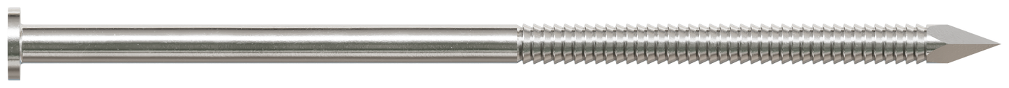 Simpson Strong-Tie S60ACNB Common Nail, Annular Ring Shank — 6-in. x .238-in. Type 304 Stainless Steel (25 lb.) (Pack of 64)