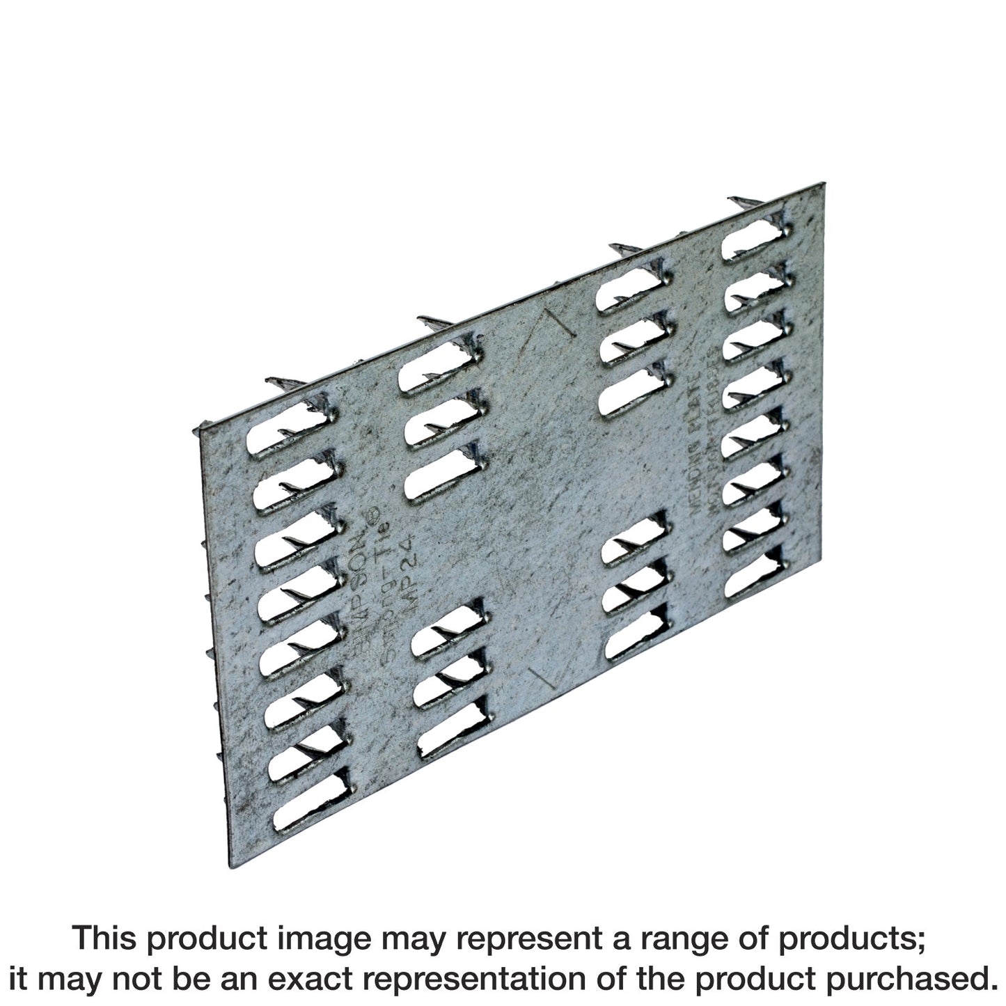 Simpson Strong-Tie MP14-R MP 1 in. x 4 in. 20-Gauge Galvanized Mending Plate (Pack of 25)