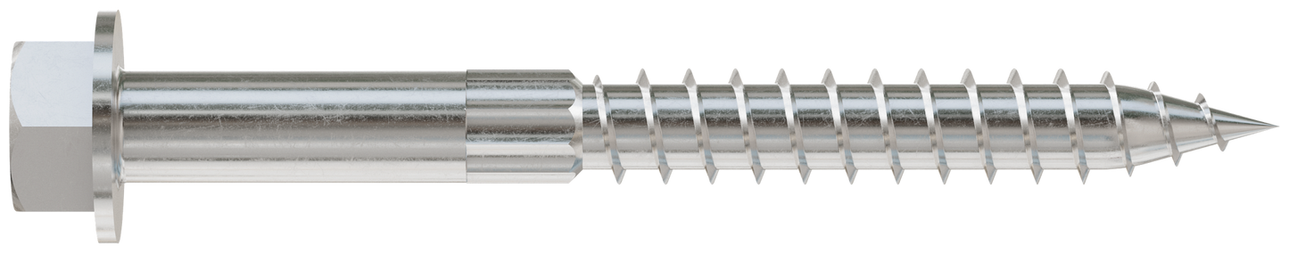 Simpson Strong-Tie SDS25212SS Strong-Drive® SDS HEAVY-DUTY CONNECTOR Screw — 1/4 in. x 2-1/2 in. Type 316 (1100-Qty) (Pack of 80)