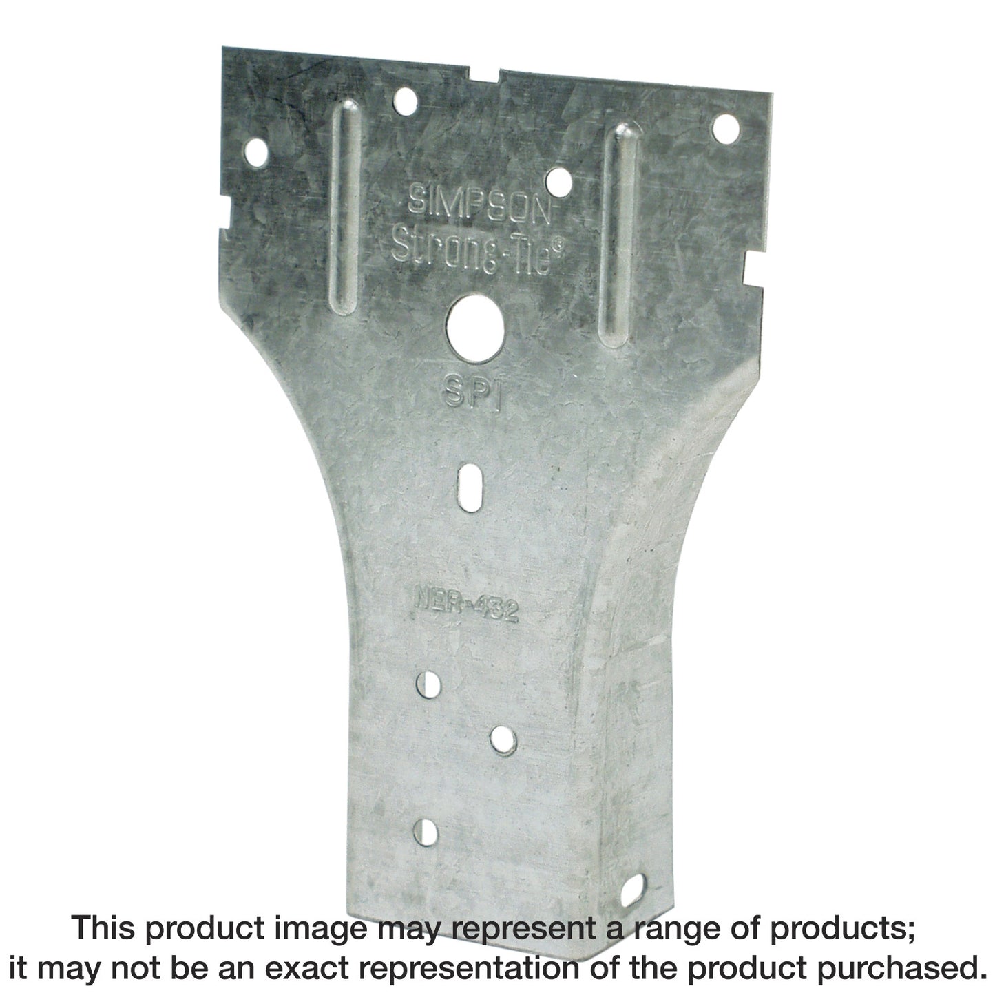 Simpson Strong-Tie SP1 SP 3-1/2-in. x 5-1/16-in. Galvanized Stud-Plate Tie (Pack of 3600)