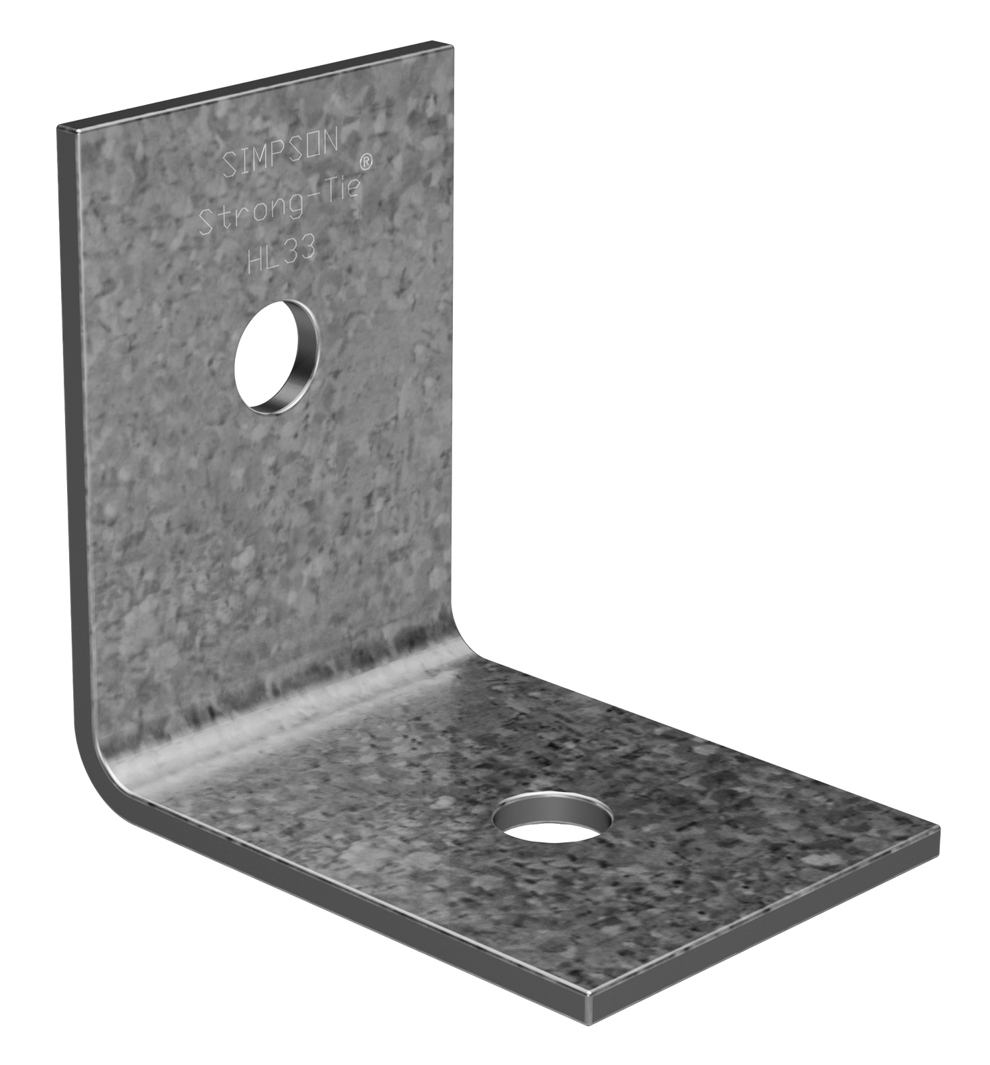 Simpson Strong-Tie HL33-R HL 3-1/4 in. x 2-1/2 in. Galvanized Heavy Angle