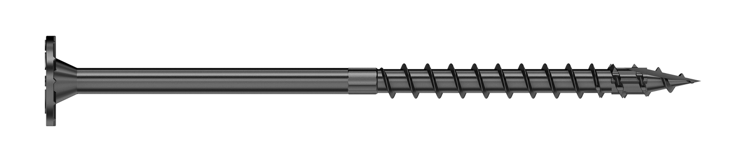 Simpson Strong-Tie SDWS22512 Strong-Drive® SDWS™ TIMBER Screw (Interior) — 0.220 in. x 5-1/2 in. E-coat® (250-Qty) (Pack of 39)