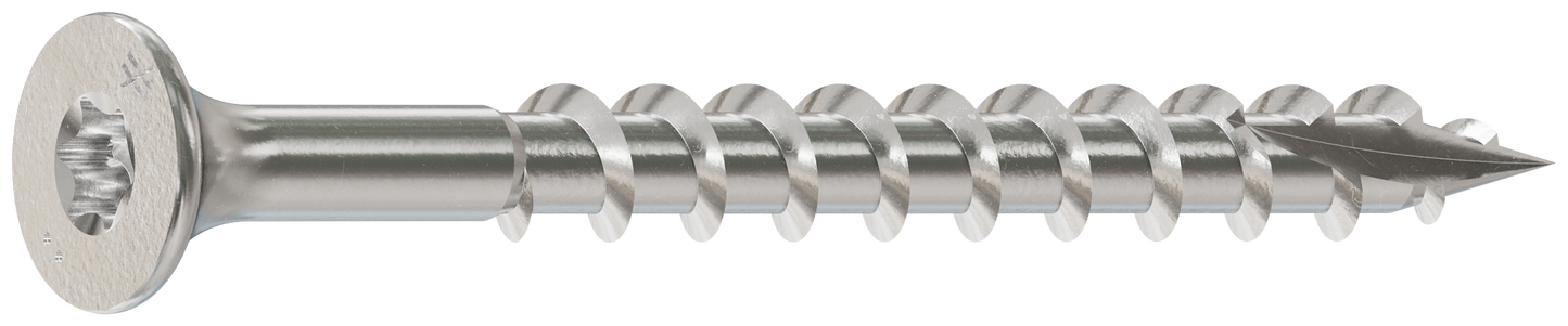 Simpson Strong-Tie S08200DT5 Bugle-Head Wood Screw, 6-Lobe Drive — #8 x 2-in. T20, Type 305 (5 lb.) (Pack of 300)