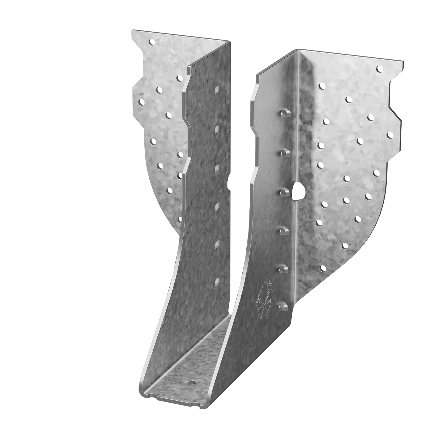 Simpson Strong-Tie HGUS28 HGUS® 7-1/8 in. Galvanized Face-Mount Joist Hanger for 2x Truss