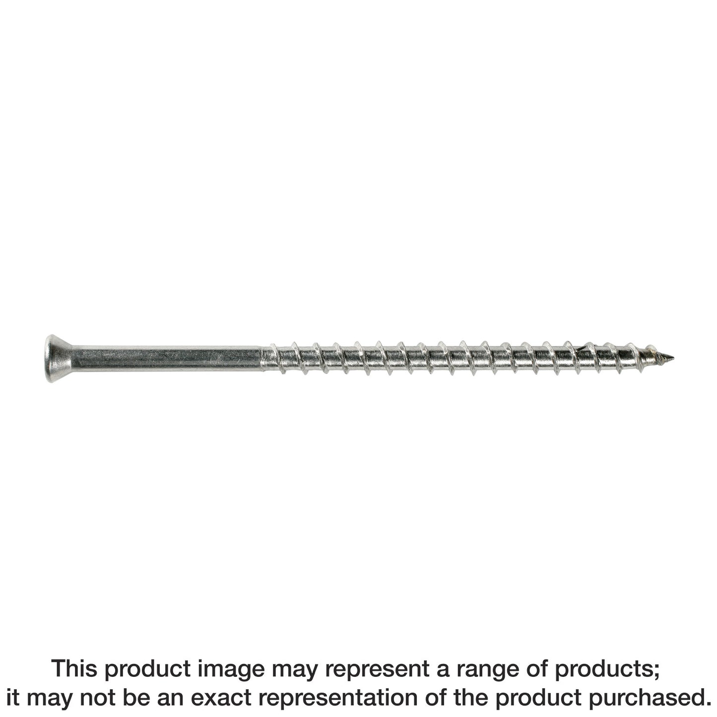 Simpson Strong-Tie S07225FBB Trim-Head Screw, Square Drive — #7 x 2-1/4 in. #1 SQ, Type 305 (3000-Qty) (Pack of 64)