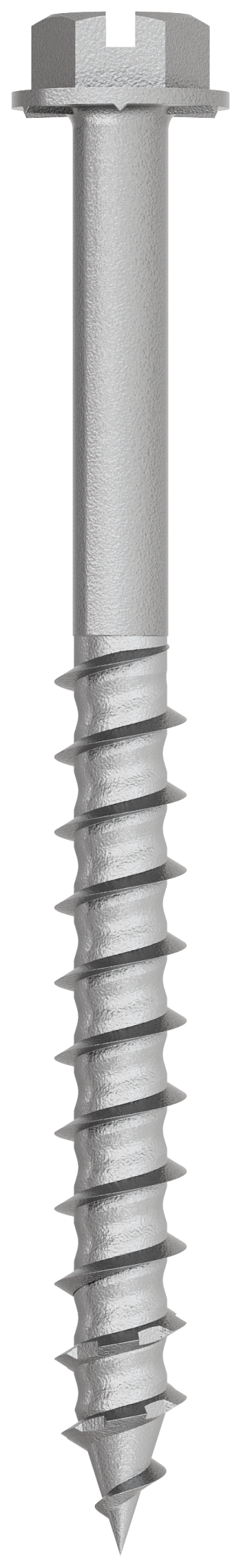 Simpson Strong-Tie TNTSS625234H Titen Turbo™ — 1/4 in. x 2-3/4 in. Type 316 Stainless-Steel Hex-Head Concrete and Masonry Screw (50-Qty)